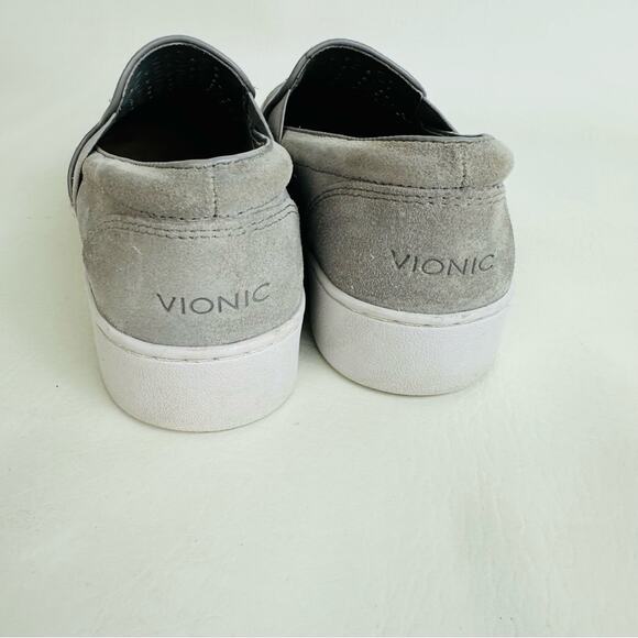 Vionic Womens Shoes Grey Splendid Kani Slip-On Loafers Comfort Sneaker Size 6 - Picture 8 of 13